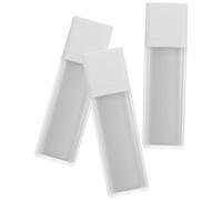 BETOOKY Contenitori da Viaggio per Creme 50ml Pompa Airless Set da 3 Flaconi Quadrati per Lozioni Viso Vuoti Ricaricabili per Articoli da Toeletta e Skincare