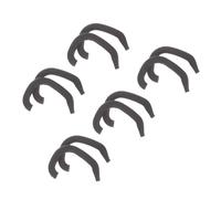 BETOOKY Correttore Auricolare in Silicone e Ragazzo Ragazza, 5 Paia, Leggero e Ipoallergenico, Facile da Trasportare per Correzione Orecchie Sventola, Colore Nero