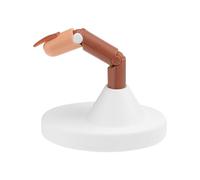 BETOOKY Dito Finto Mobile per Pratica Manicure con Base Bianca, Modelli di Dita di Addestramento Flessibili per Nail Art e Saloni di Bellezza, Accessorio Compatto per Esercizi di Pittura