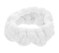 BETOOKY Fascia Posto Donna e Chioma Morbido Corallo per Pile in Schizzi Bianco Elasticizzata Cura della Pelle e Make-up, Previene D'acqua e Chioma fuori Accessorio alla Moda
