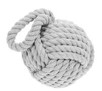 BETOOKY Fermaporta Decorativo a Sfera in Cotone e Lino, Bloccaporta Pesante Multifunzione per Uso Domestico e Commerciale, Protezione Pareti per Superfici Diverse, Design Creativo