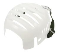 BETOOKY Fodera per Casco di Sicurezza in Abs Bianco Protezione Testa e Design Semplice, Adatta per Assemblaggio Automotive e Lavorazioni Meccaniche Sottogola Integrato