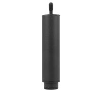 BETOOKY Gambe Regolabili Supporto 15-27 Cm in Ferro Nero per Letto | Struttura Robusta e Resistente All’usura, Piede di Ricambio per Telaio e Mobili, Uso come Base Centrale