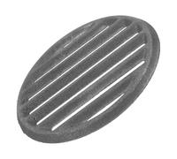 BETOOKY Griglia Rotonda in Ghisa 12 CM per Barbecue da Esterno, Rete per Brace Superficie Stabile, per Grigliate in Giardino e Campeggio