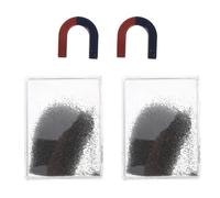 BETOOKY Kit per Esperimenti Scientifici con Limatura di Ferro in Scatola di Plastica per Dimostrazione delle Linee di Campo Magnetico, Strumento Didattico per Attività di Laboratorio