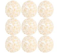 BETOOKY Maschere Viso Idratanti 10 Pezzi Foglia D’oro Maschere di Bellezza per Viso per Uso Quotidiano a Casa Trattamento Skincare Pratico e Sicuro per Donne e Amici