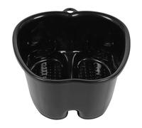 BETOOKY Pediluvio Massaggiatore per Piedi in Plastica Nero Funzione Riscaldante e Design Stabile e Resistente per Uso Domestico e Centri Massaggi