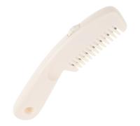 BETOOKY Pettine per Taglia Chioma Lame Affilate Strumento per Modellare e Diradare Frangia per Parrucchiere Uso Casalingo e Professionale Bianco