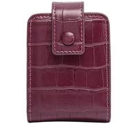 BETOOKY Pochette Trucco da Viaggio con Specchio Portatile in Pelle Pu Mini Organizer per Rossetti da Donna Elegante e Chic per Uso Outdoor