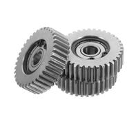 BETOOKY Set 3 Pezzi Ingranaggi in Acciaio 36 Denti per Motore Elettrico Bici, Accessori Planetari di Ricambio per Scooter Elettrico, Meccanismo Frizione per Veicoli Elettrici da Trasporto