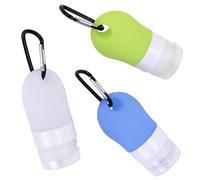 BETOOKY Set 6 Pezzi Vasetti per Cosmetici 38ml in Silicagel Colore Assortito Bottiglie Ricaricabili per Donna Portatile e Igienico