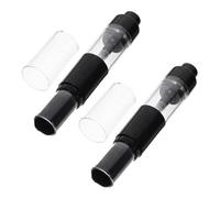 BETOOKY Set da 2 Pennelli per Fondotinta in Polvere con Flacone Ricaricabile a Pressione, Applicatori Spray Retrattili Multifunzione per Trucco Viso da Viaggio con Setole Delicate