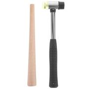 BETOOKY Set di Mandrini Martello in Gomma e per Anelli in Legno e Metallo per Te per Correzione e Modellatura Gioielli, per Negozi di Gioielli e Fai da Te Negozi Fai