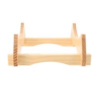 BETOOKY Supporto in Legno per Botte di Vino e Dispenser Bevande, Base Stabile e Durevole per Soggiorno e Arredamento Casa Elegante