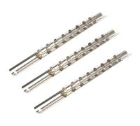 BETOOKY Supporto per Inserimento Prese in Metallo 3 Pezzi Organizzatore per Bussole 1/2" 3/8" e 1/4" Contenitore Leggero per Cassetta degli Attrezzi Resistente e Versatile per