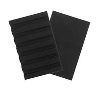 BETOOKY Tappetino per Penne in Silicone Nero con Spessore Uniforme e Bordi Arrotondati, per Macchine da Pressa a Caldo e Stampe Transfer