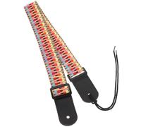 BETOOKY Tracolla per Ukulele in Vera Pelle Regolabile Design Etnico, Comoda da Indossare e Resistente, per Uso Quotidiano e Performance Musicali