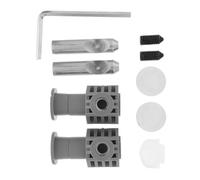 BETOOKY Vite di Fissaggio in Plastico e Metallo per Wc Intelligente Supporto Affidabile e Resistente alla Corrosione Montaggio Laterale e Superiore Accessorio per Bidet e Wc Sospesi