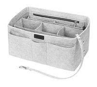 Betoores Feltro Organizer Borsa Donna, Borsa per Organizzatore con Borsa Rimovibile Interno (Grigio,L)