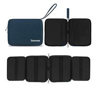 Betoores Organizer per Cinturini, Impermeabile per Custodia Cinturino per Orologio, Borsa per Tenere 20 Banda, Compatibile con Cinturino per Smart watch, Apple Watch - Blu