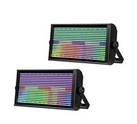 BETOPPER 260W LED Strobo Luce Stroboscopica,768 LED Effetti Flash e Wash, Dinamici con Pixel Mapping e Controllo Zonale - Per Discoteche, Concerti, Eventi e Show Light (2pz)