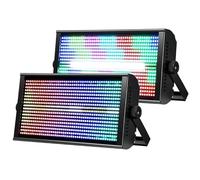 Betopper LF4808 - Luci stroboscopiche a matrice da 260 W, luci stroboscopiche e lampeggianti, mappatura dei pixel e controllo zonale, luci per palcoscenico, luci DMX Dj per feste, matrimoni, club, bar