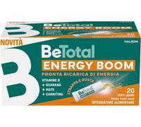 Betotal Energy Boom, Integratore Alimentare Con Vitamine B, Guaranà, Mate E Carn