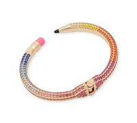 Betsey Johnson Bracciale rigido da donna dritto con pavé a matita