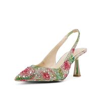 Betsey Johnson Clark, Scarpe décolleté Donna, Rosa Multicolore, 39.5 EU