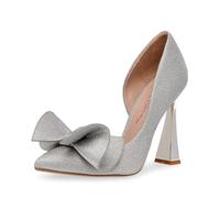 Betsey Johnson Décolleté Nobble-p Donna, Argento, 42 EU