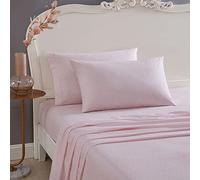 Betsey Johnson Home | Collezione Percale | Set di lenzuola - 100% cotone, leggero e traspirante, croccante e fresco, King, pizzo diamante
