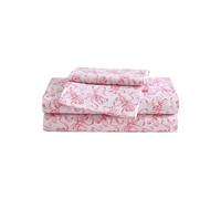 Betsey Johnson - Set di lenzuola per letto king size, morbide e leggere, resistenti allo sbiadimento e alle pieghe (fiocchi rosa da balletto, king size)