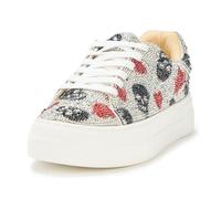 Betsey Johnson Sidny, Basket da Donna, Argento, 41.5 EU