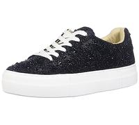 Betsey Johnson Sidny Sneaker da Donna, Nero, 35.5 EU