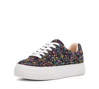 Betsey Johnson Sidny, Sneaker da Donna, Nero Multicolore, 40 EU