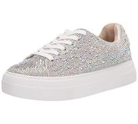 Betsey Johnson Sidny Sneaker da Donna, Strass, 40 EU