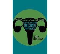 Betsy Hartmann Reproductive Rights And Wrongs (Tascabile)
