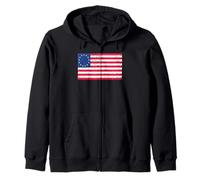 Betsy Ross Flag Shirt - Betsy Ross Flag Shirt Felpa con Cappuccio
