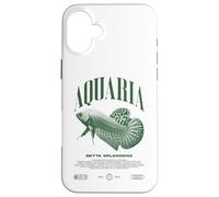 Betta Fish Keeper Stile moderno Custodia per iPhone 16 Plus