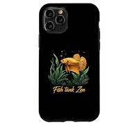 Betta Fish Tank Zen Aquarium Aquatic Life Lover Custodia per iPhone 11 Pro