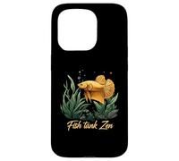Betta Fish Tank Zen Aquarium Aquatic Life Lover Custodia per iPhone 15 Pro