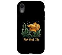 Betta Fish Tank Zen Aquarium Aquatic Life Lover Custodia per iPhone XR