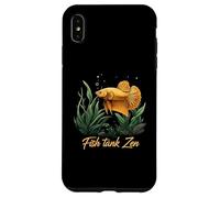 Betta Fish Tank Zen Aquarium Aquatic Life Lover Custodia per iPhone XS Max