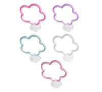 Betta Fish Toys, Colorful Aquarium Accessories, Five Piece Suction Cup