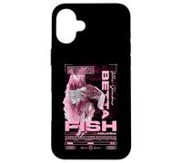 Betta pesce custode moderno streetwear Custodia per iPhone 16 Plus