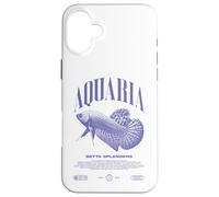 Betta pesce custode moderno streetwear Custodia per iPhone 16 Plus
