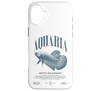 Betta pesce custode moderno streetwear Custodia per iPhone 16 Plus