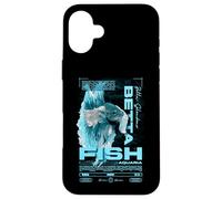 Betta pesce custode moderno streetwear Custodia per iPhone 16 Plus