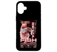Betta pesce custode moderno streetwear Custodia per iPhone 16 Plus