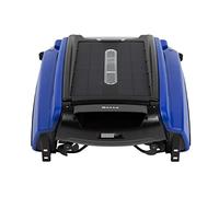 Betta SE Solar Powered Robot automatico per la pulizia della superficie della piscina con skimmer, batteria per la pulizia continua da 30 ore e motori gemelli riprogettati resistenti al cloro (blu)